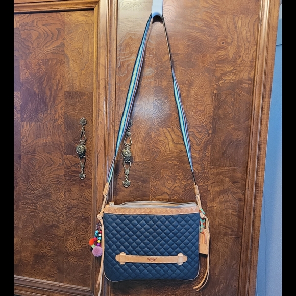 Consuela Silverlake Ziptop Crossbody Bag - Picture 2 of 6